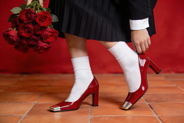 Elegant Red Ensemble