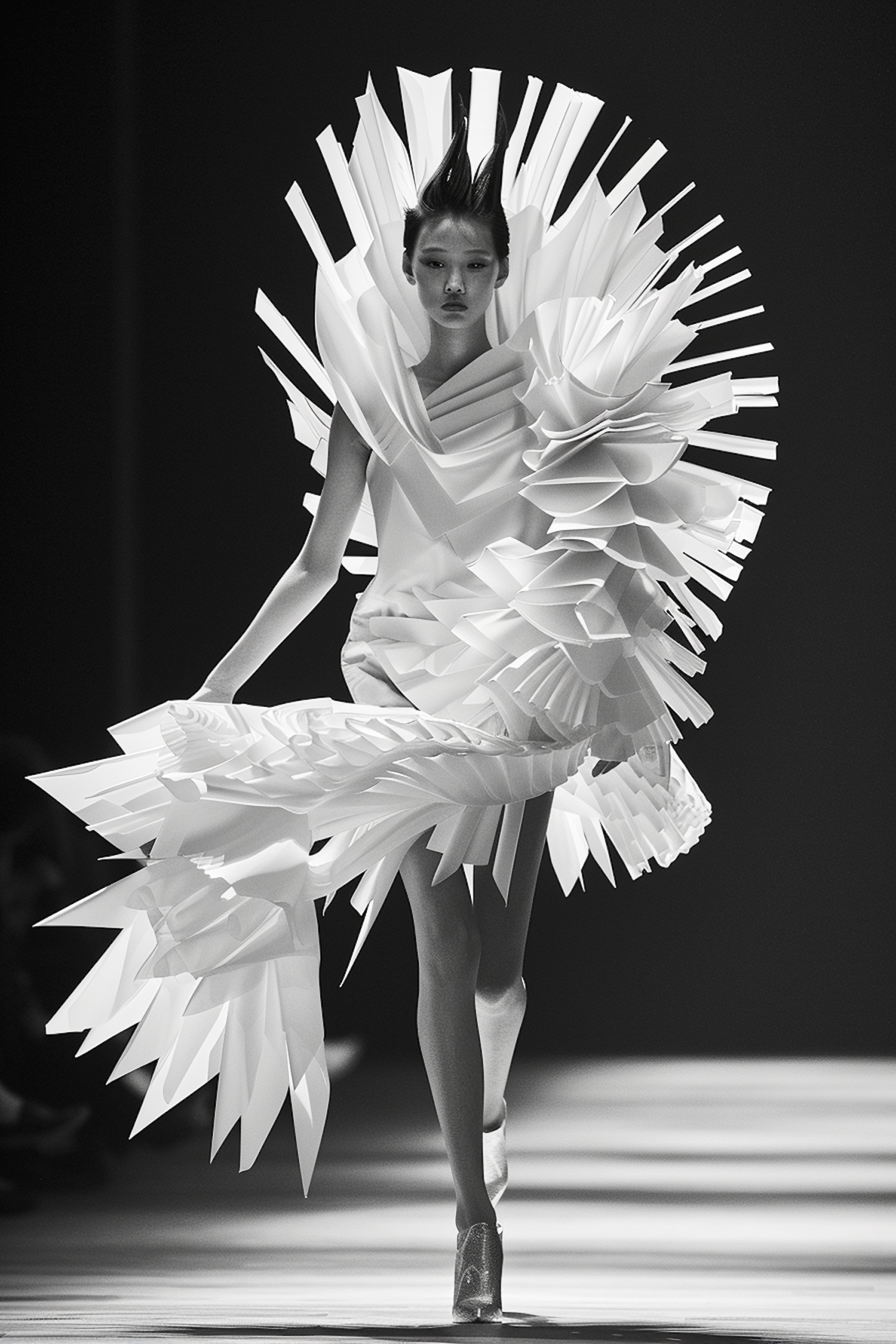 Futuristic Fashion Runway