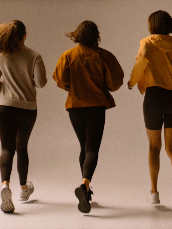 Jogging in Studio