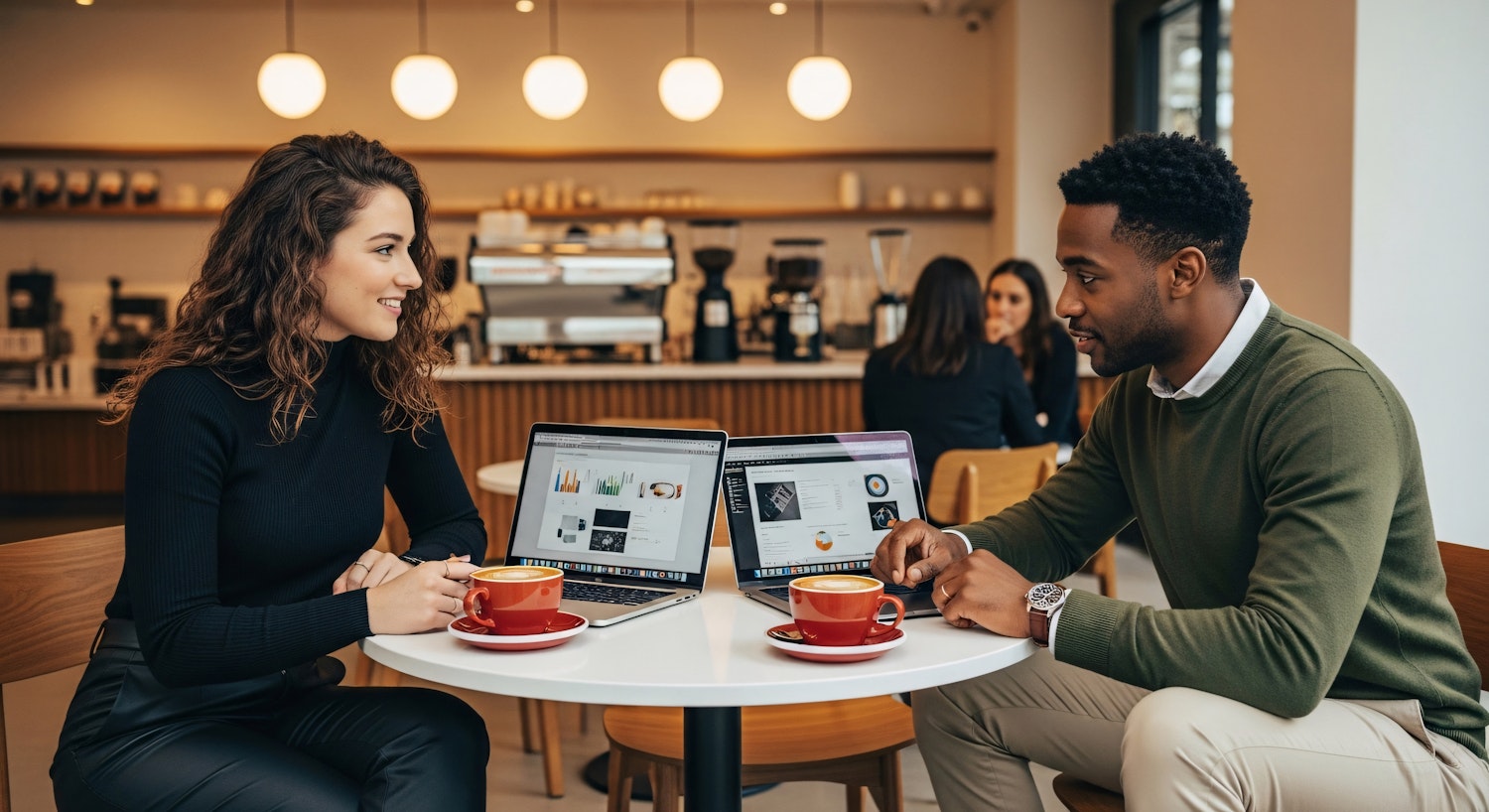 Café Work Discussion