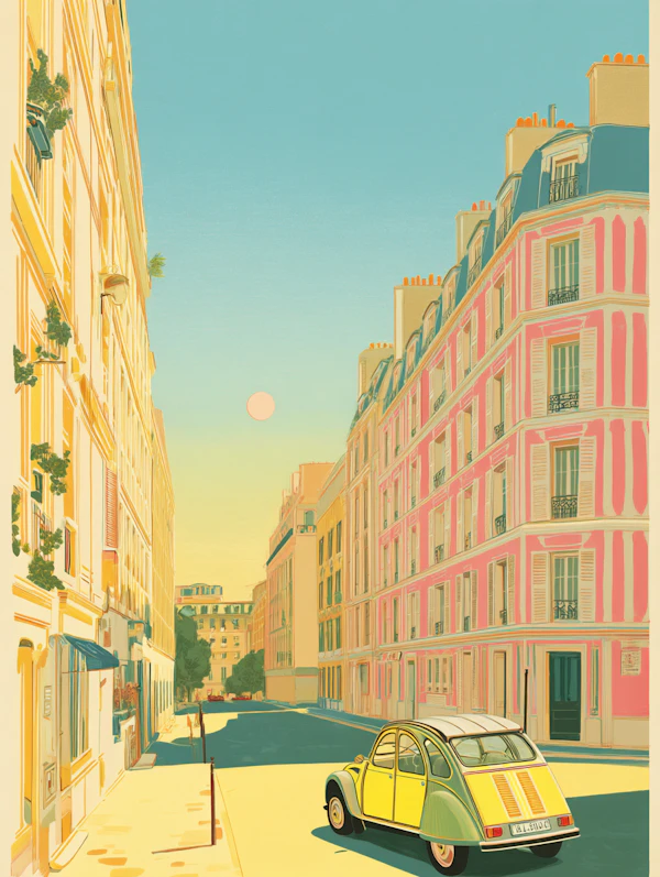 Parisian Street Scene