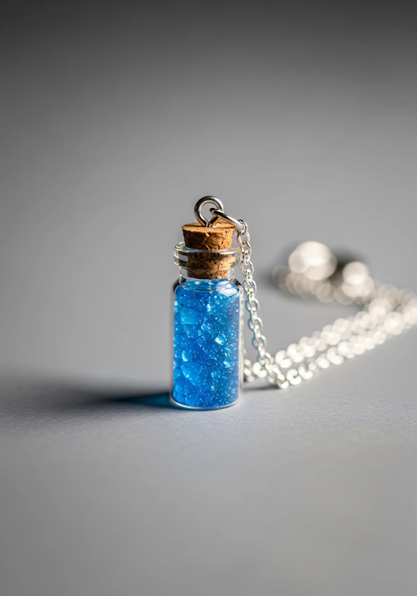 Blue Crystal Pendant