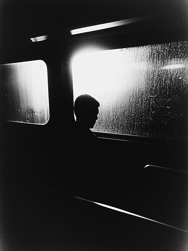 Silhouette in Reflection