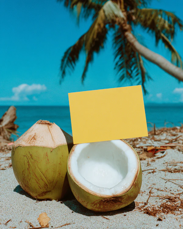 Tropical Beach Scene