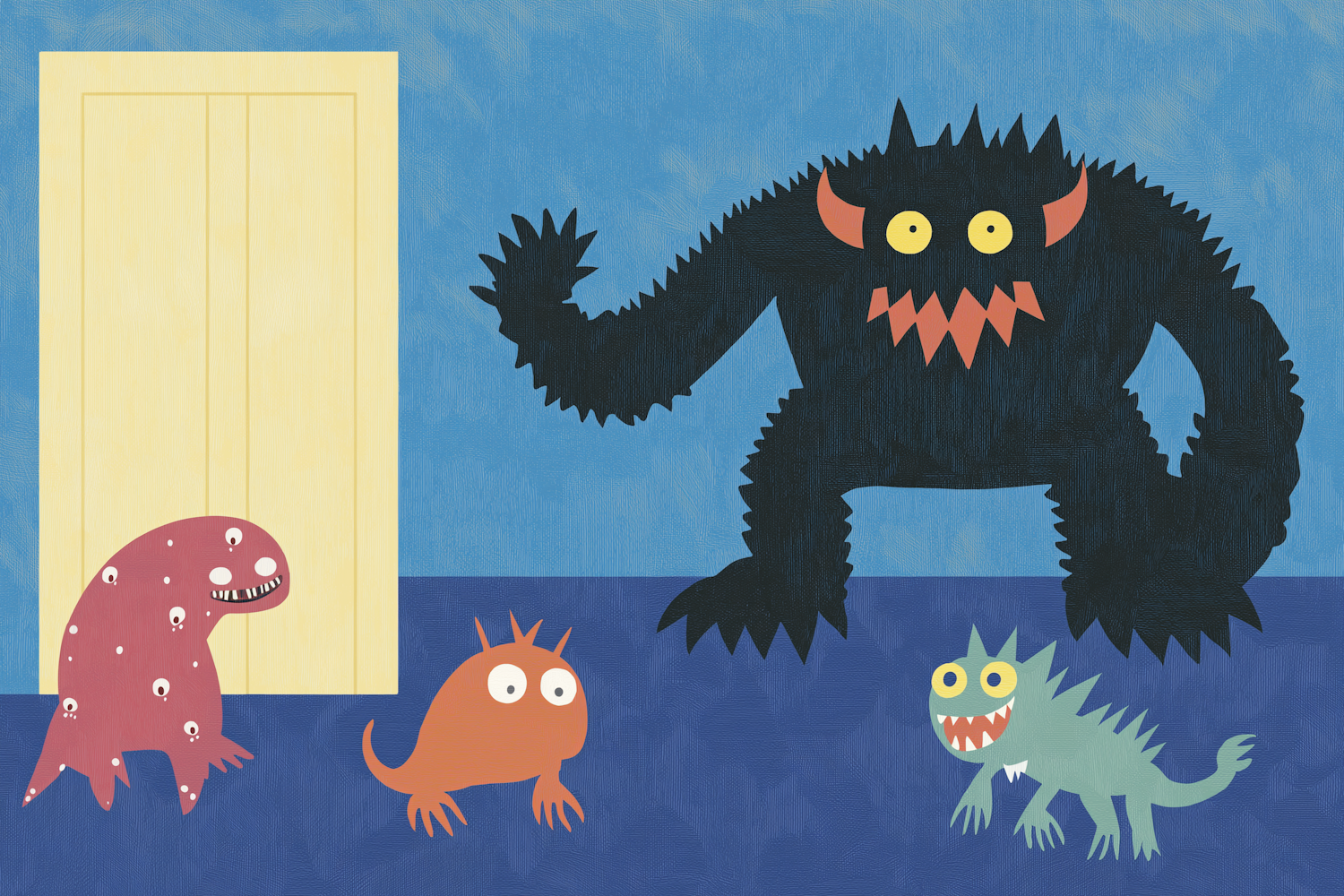 Whimsical Cartoon Monsters