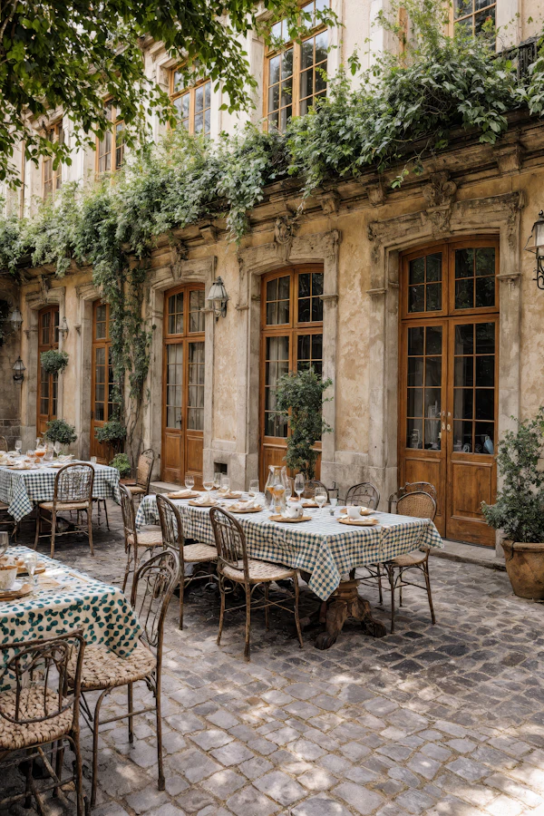 Rustic Outdoor Dining