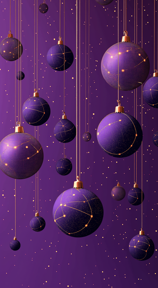 Celestial Holiday Ornaments