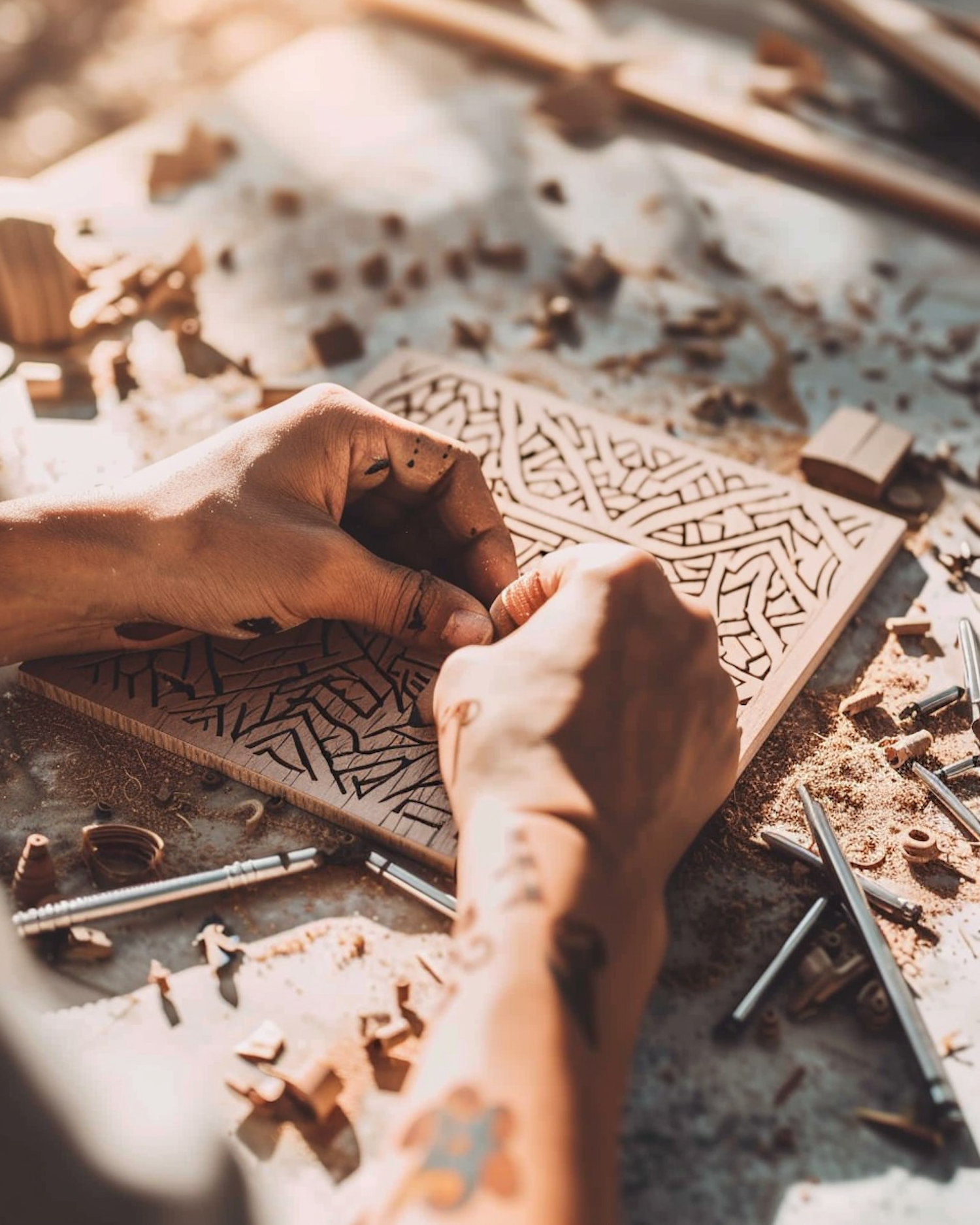 Intricate Wood Carving