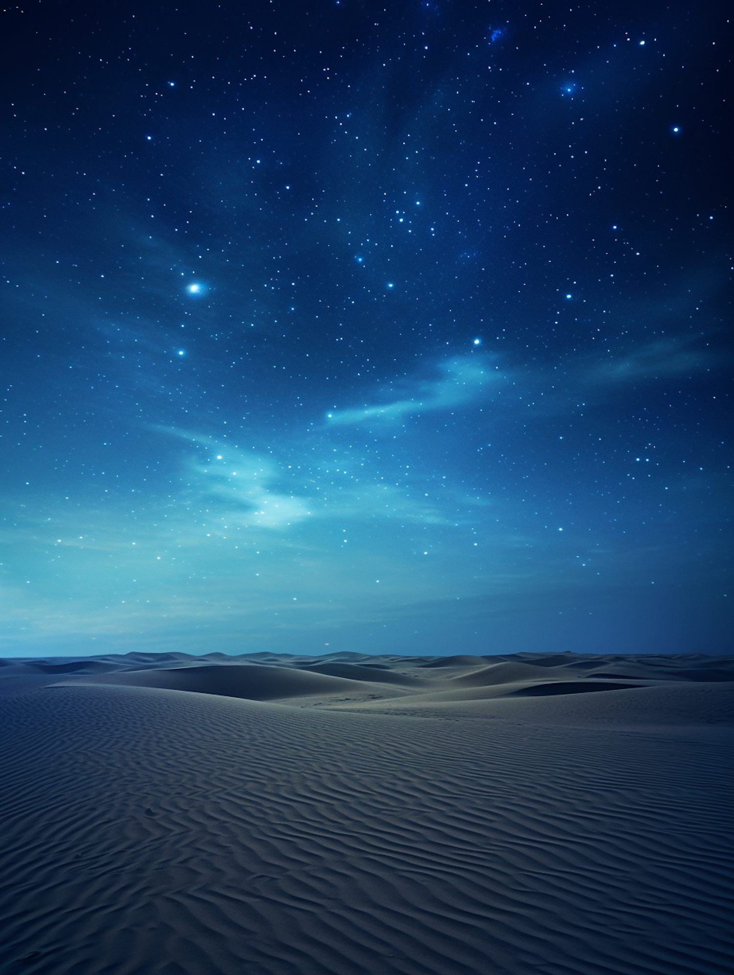 Starry Desert Tranquility