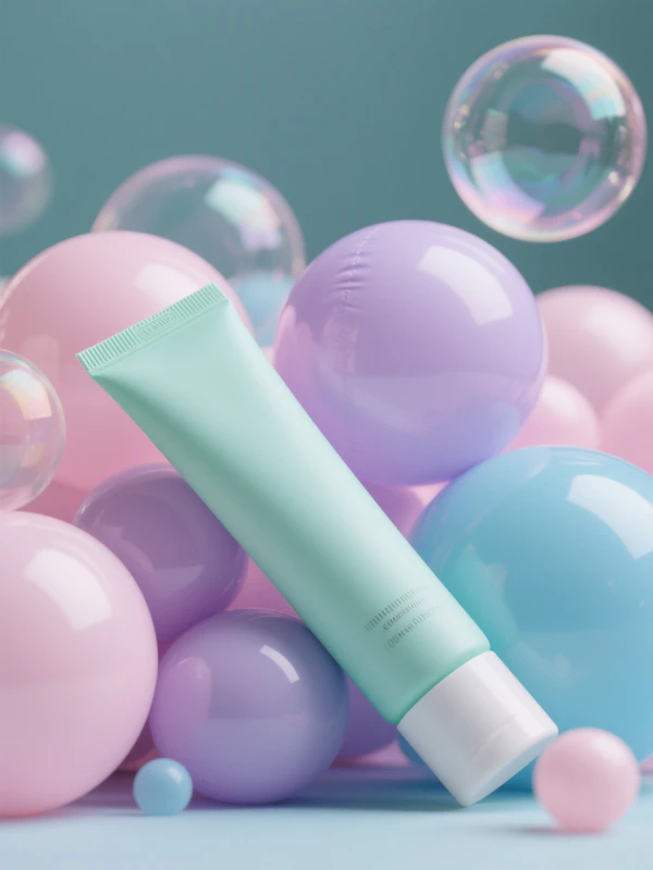 Pastel Cosmetic Display