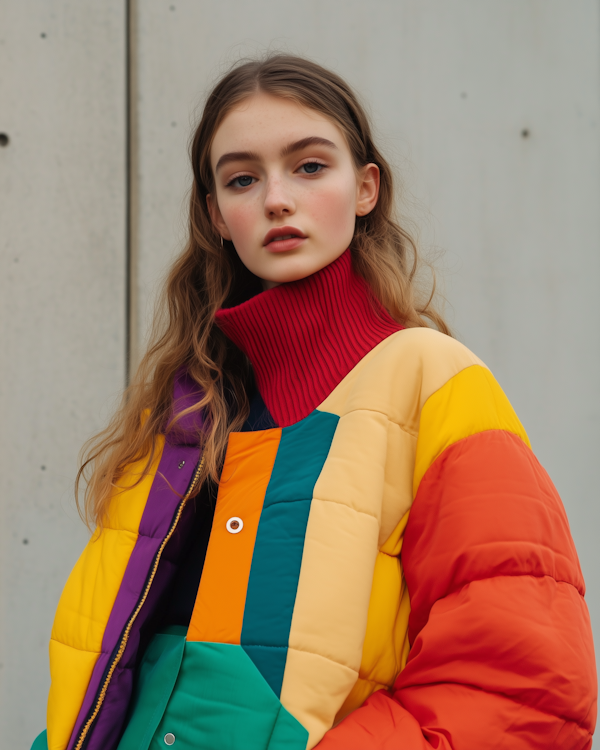 Colorful Fashion Portrait