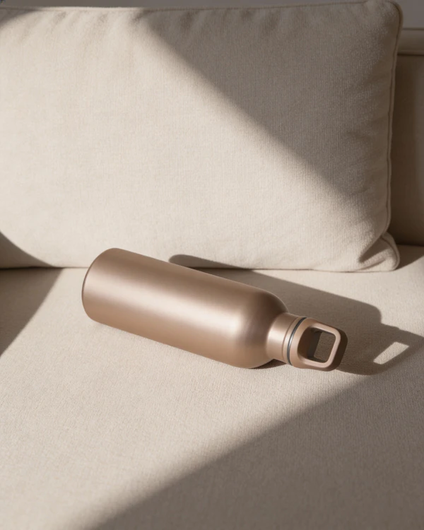 Matte Gold Bottle