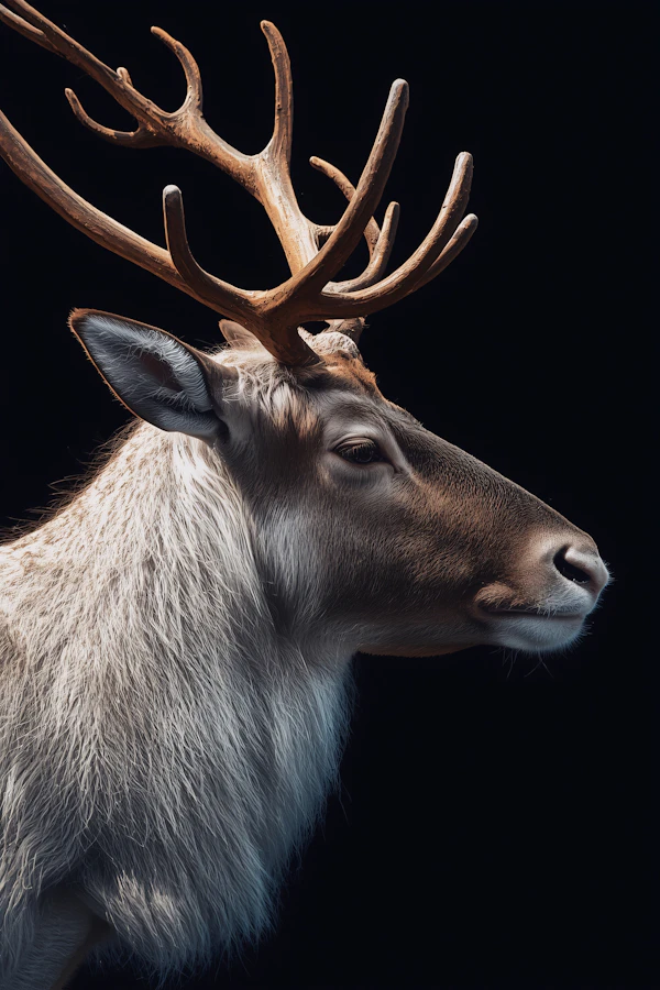 Majestic Deer Portrait