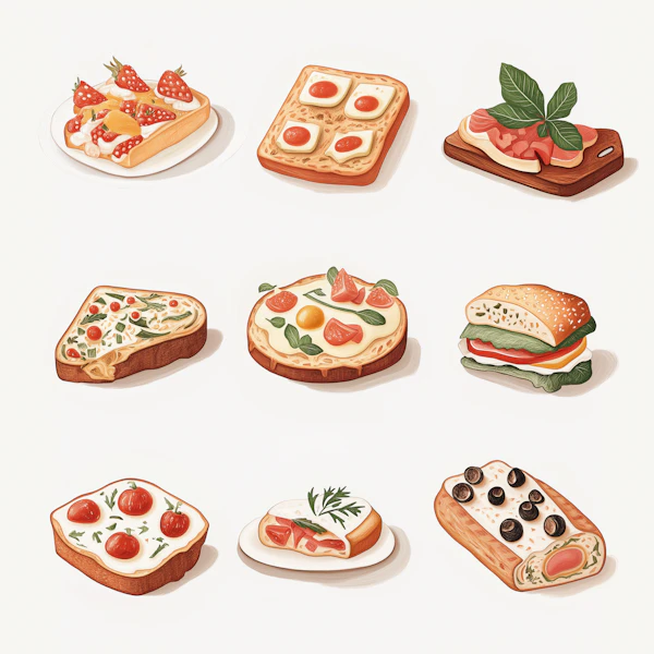 Artistic Sandwich Art