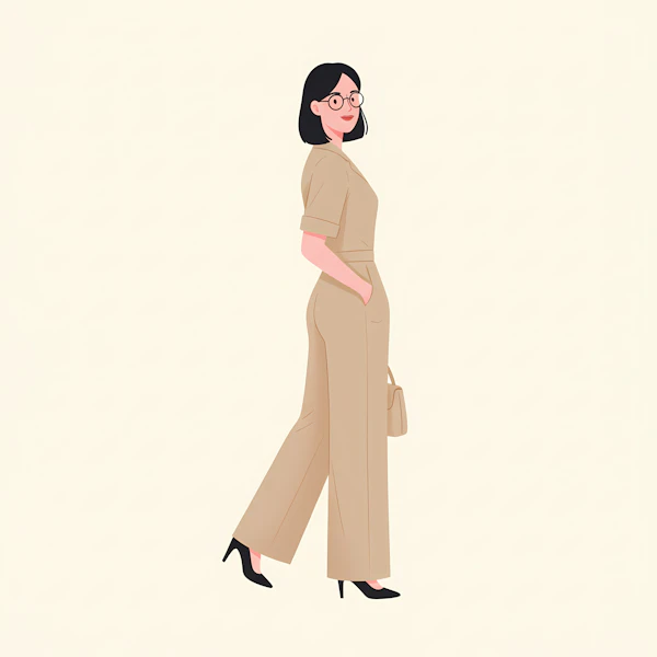 Modern Woman Illustration