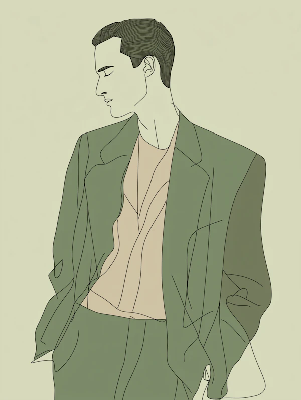Minimalist Portrait Illustration