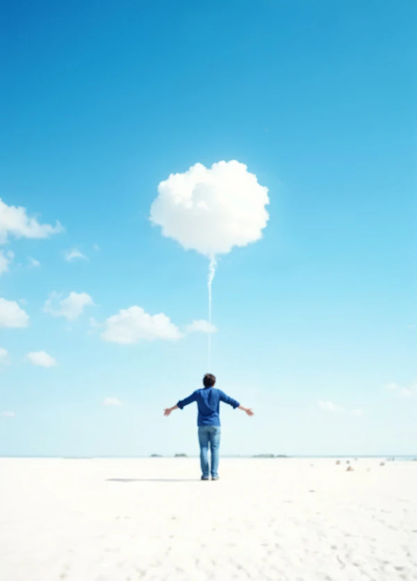 Person with Cloud Connection
