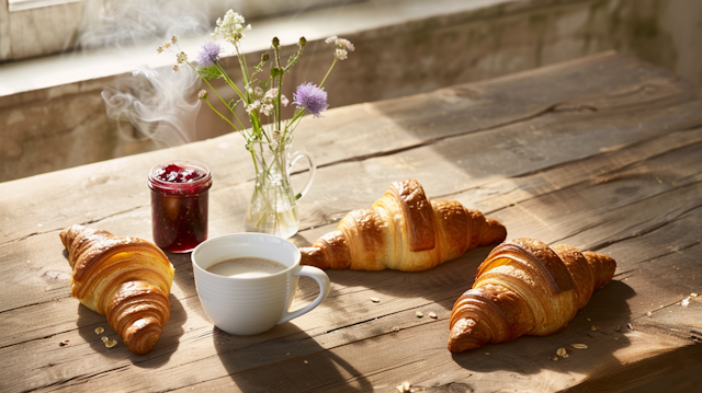 Cozy Breakfast Scene