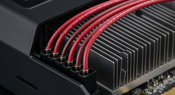 Computer Component Close-Up