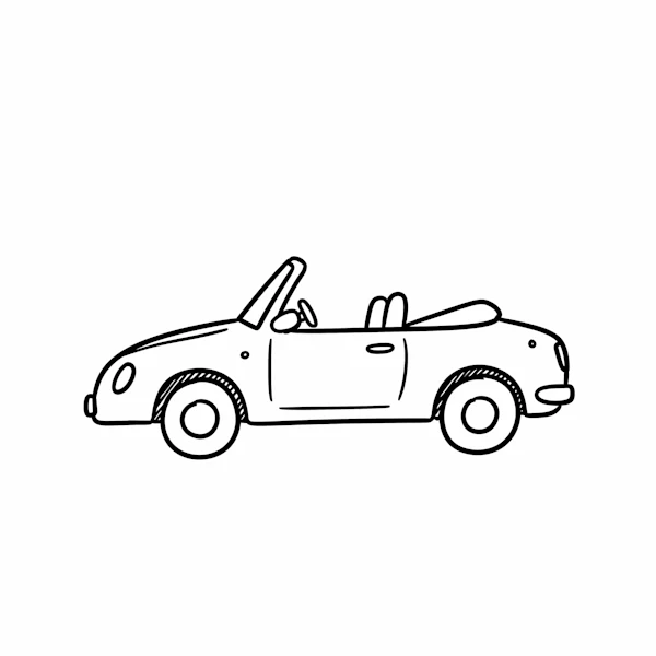 Convertible Line Art