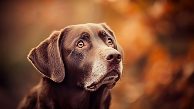 Chocolate Labrador Retriever Close-Up