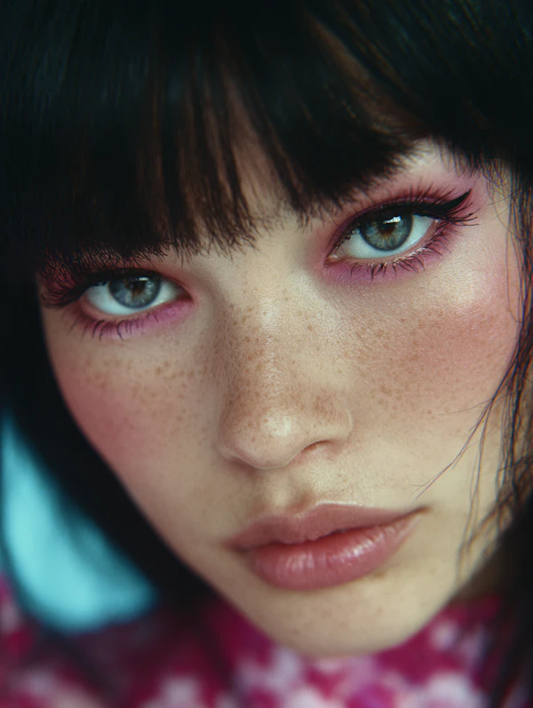 Freckled Portrait