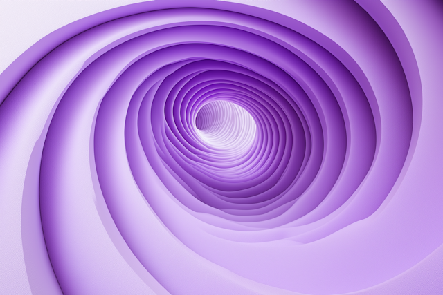 Mesmerizing Purple Spiral Illusion