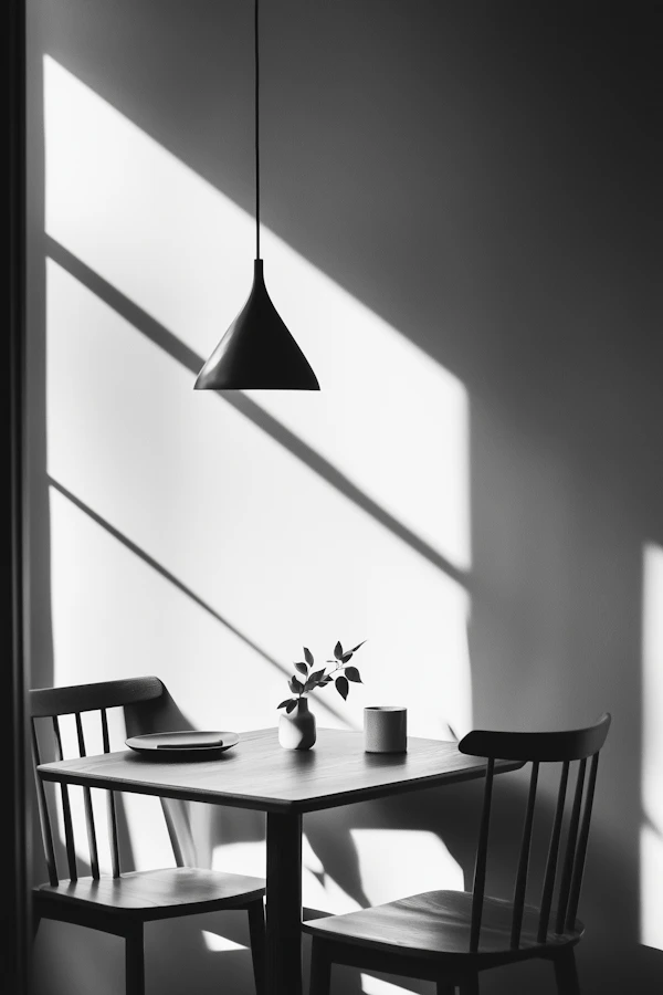 Minimalist Interior Scene