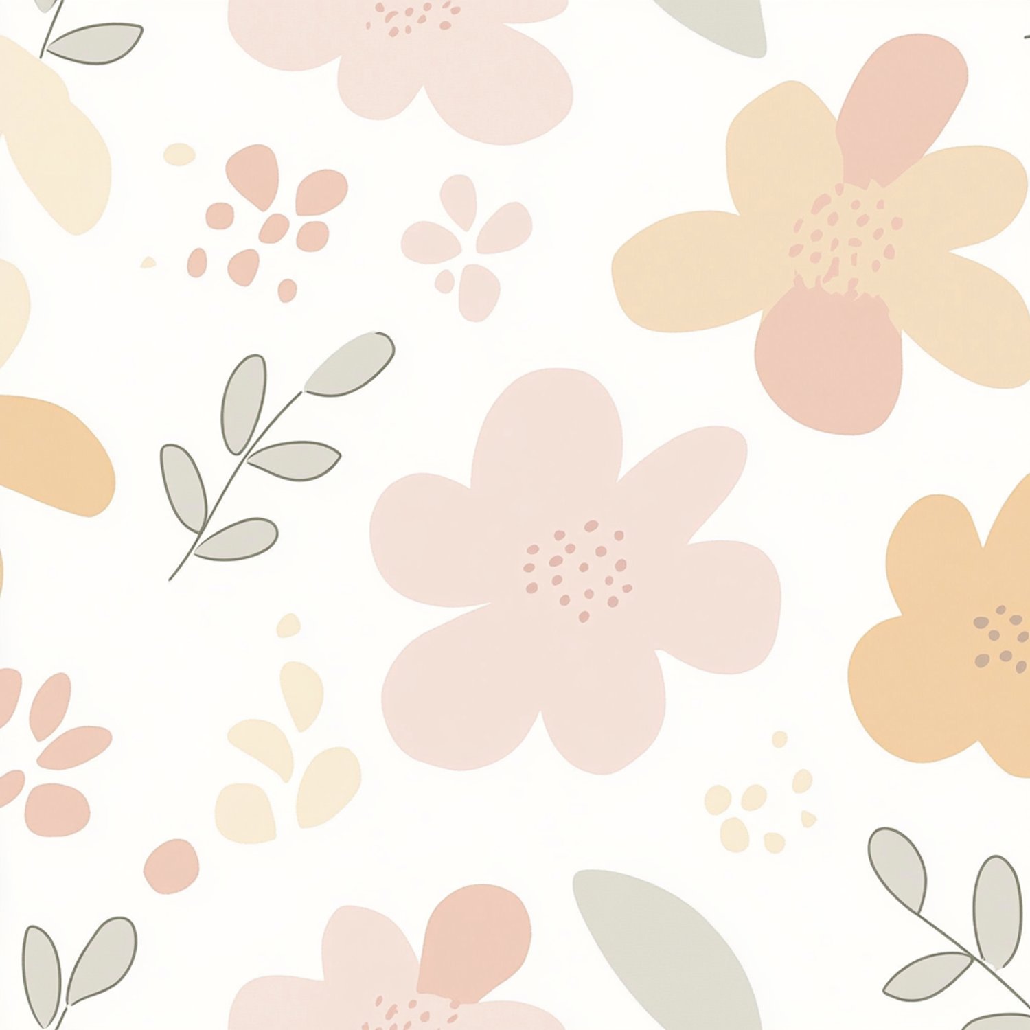 Stylized Floral Pattern