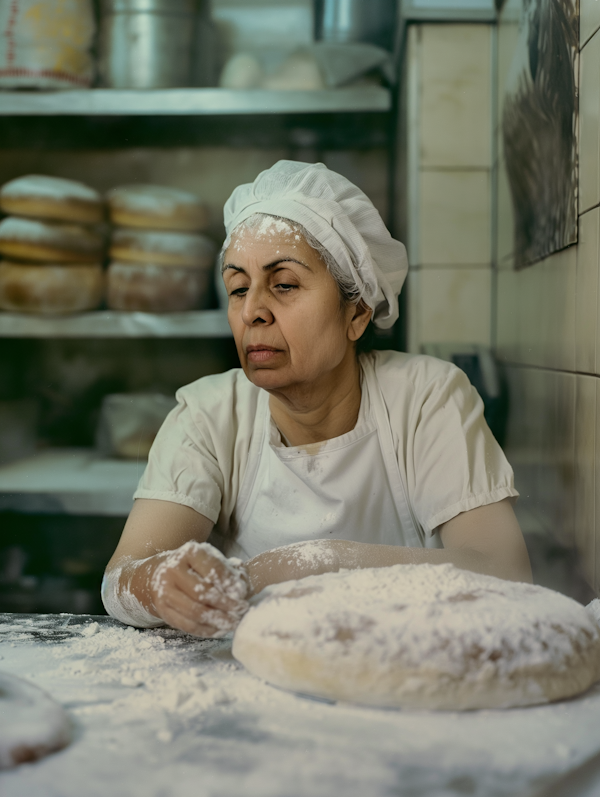 Baker at Work