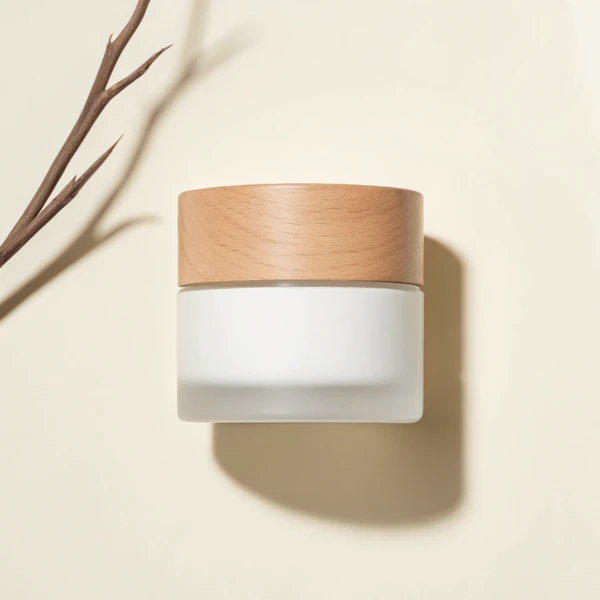 Minimalist Cosmetic Jar
