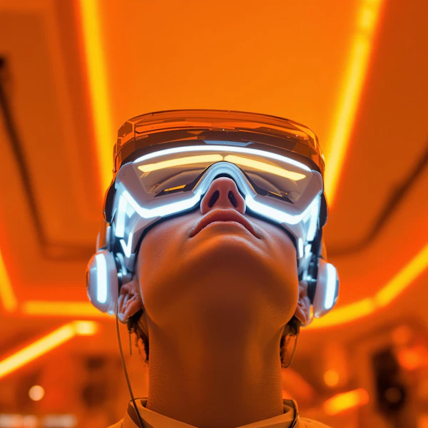 Futuristic VR Scene