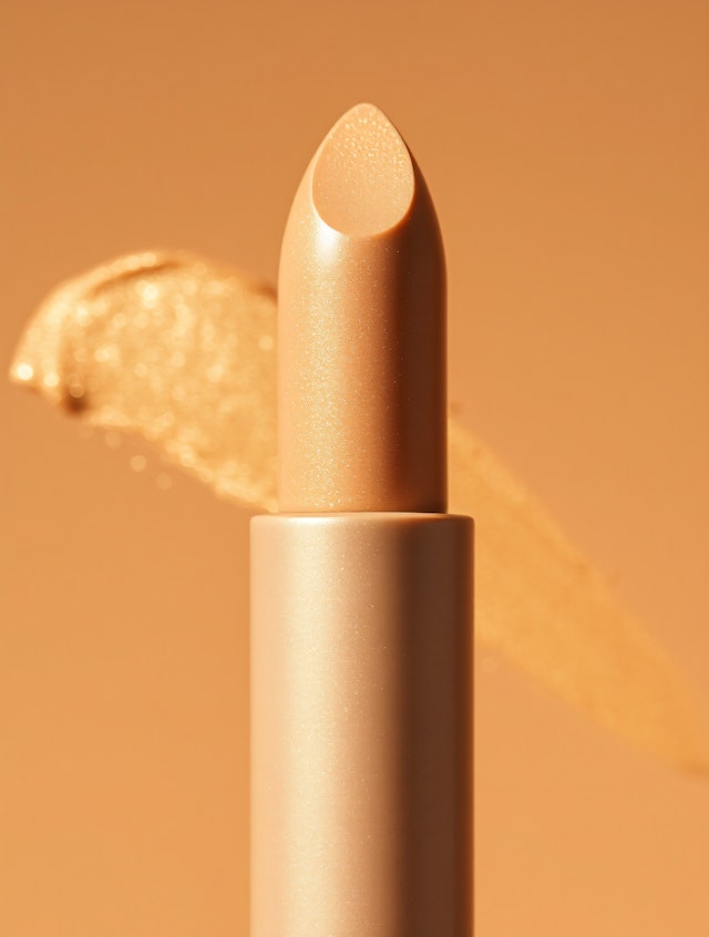 Close-up of Nude Lipstick