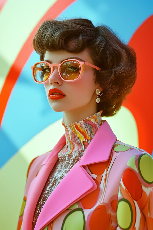 Retro Fashion Portrait