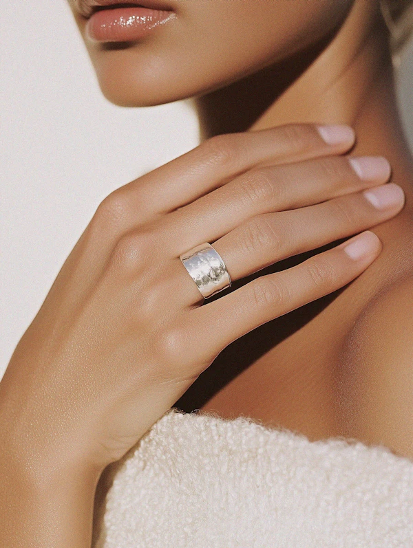 Elegant Hand and Ring Close-up