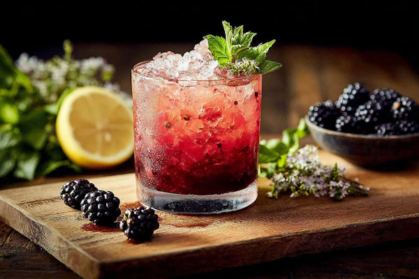 Refreshing Cocktail Display