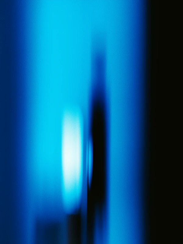 Abstract Blue Composition
