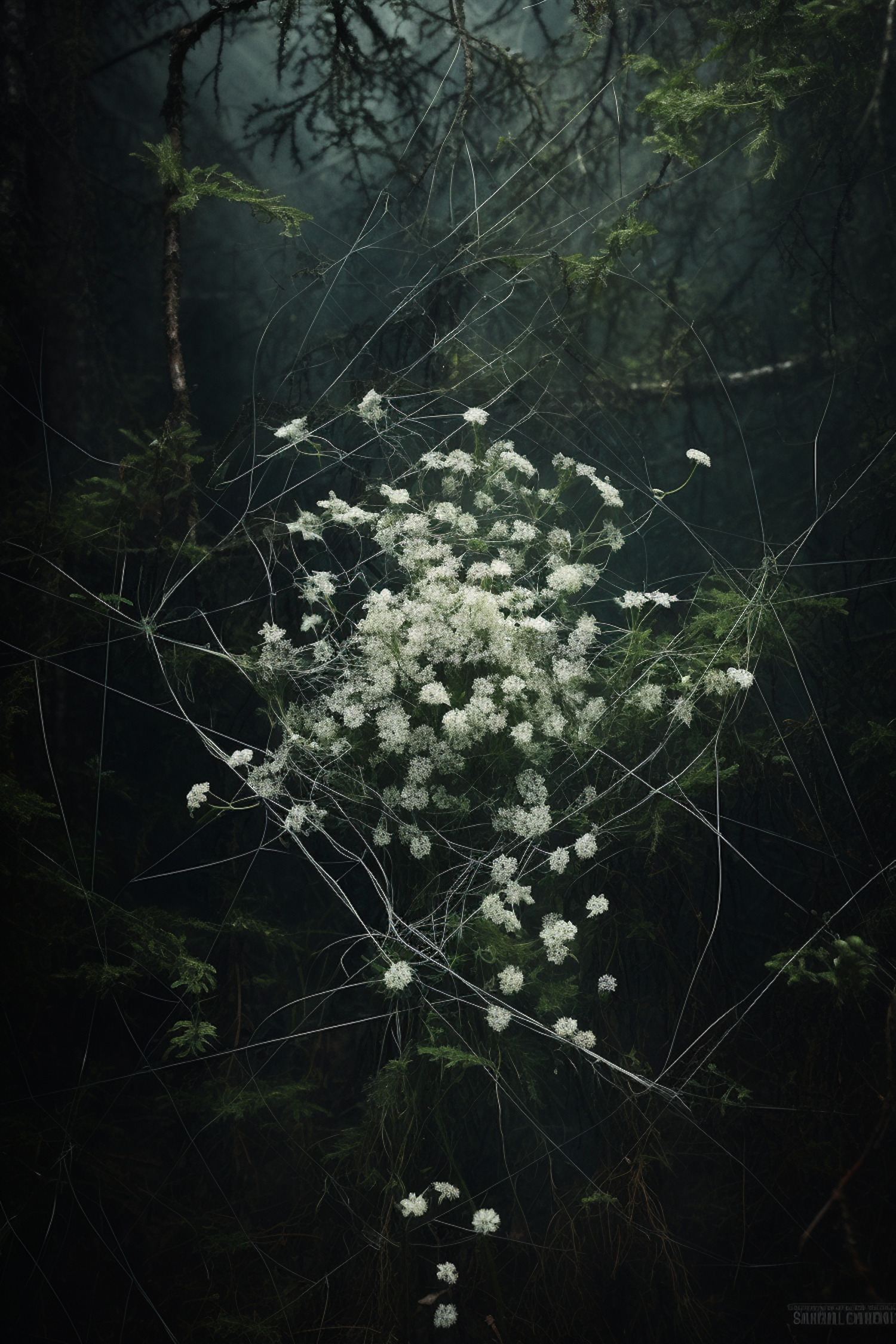 Ethereal Forest Blooms