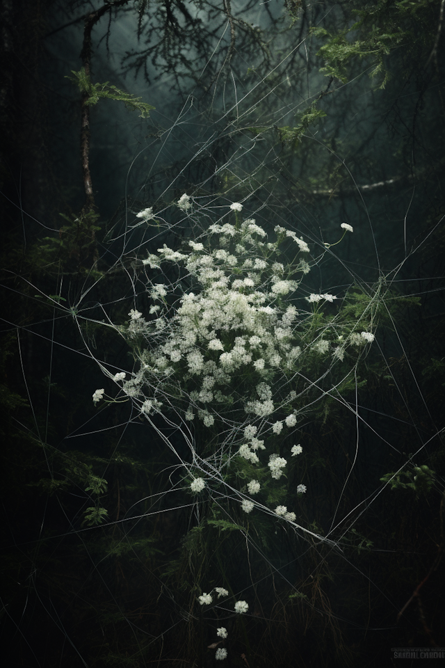 Ethereal Forest Blooms