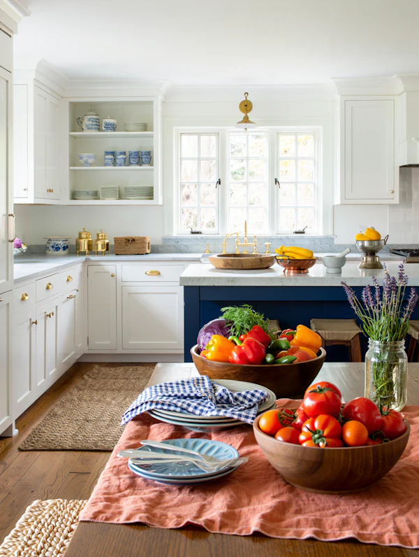 Bright Kitchen Scene