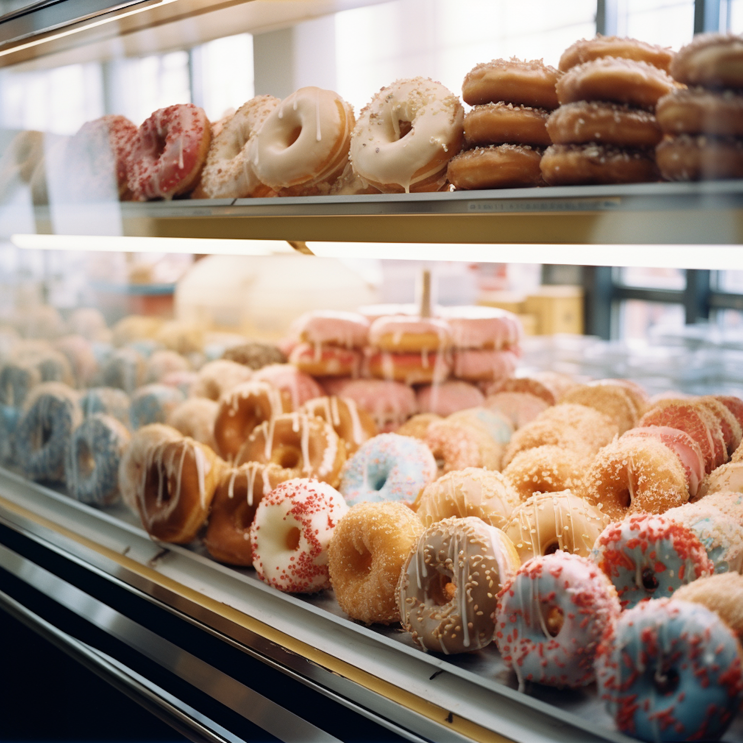 Doughnut Delights Display