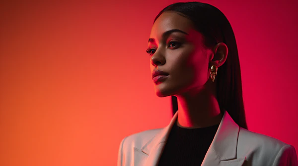 Elegant Studio Portrait