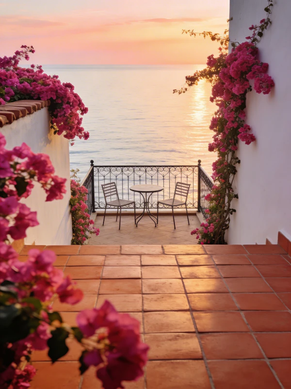 Sunset Terrace View