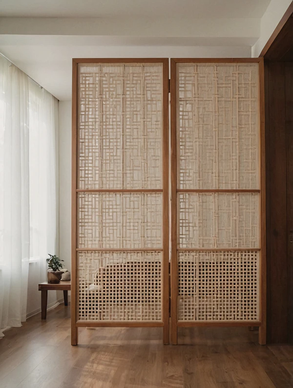 Serene Wooden Interior