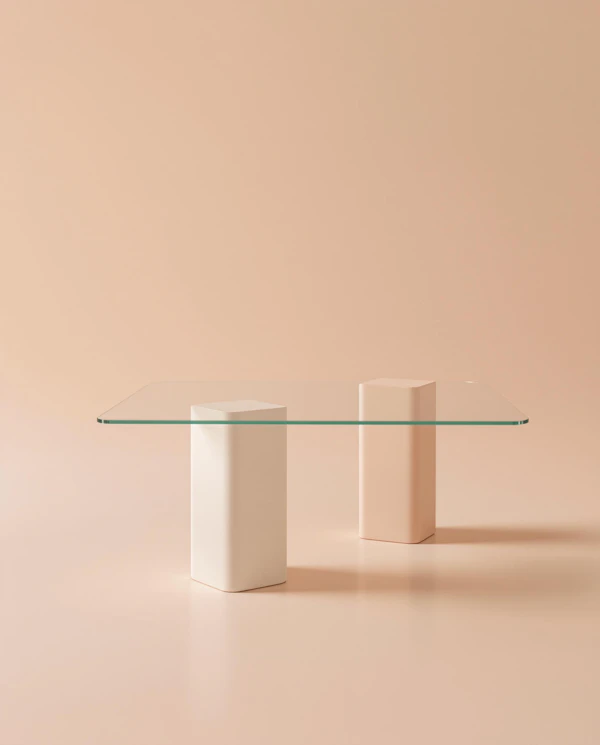 Minimalist Glass Table