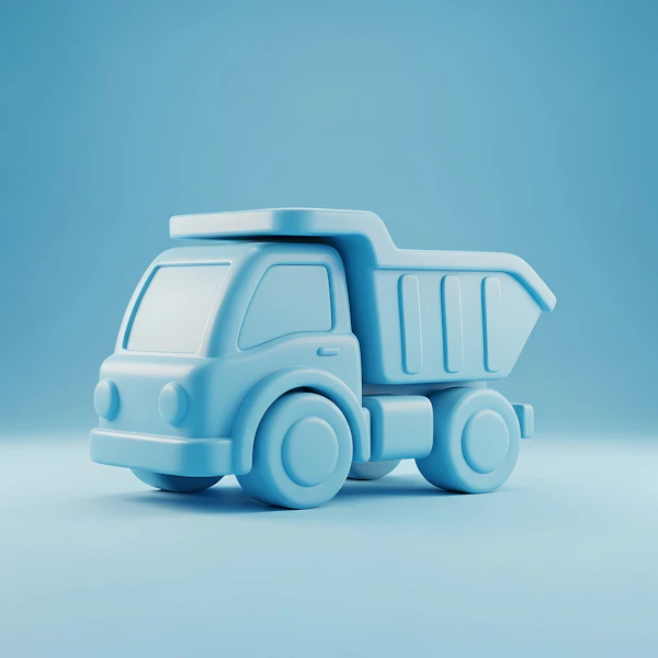 Monochromatic Toy Truck