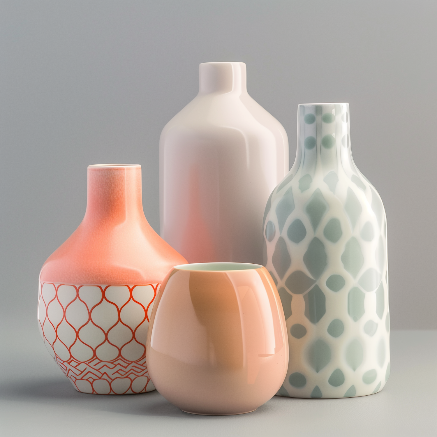 Collection of Ceramic Vases