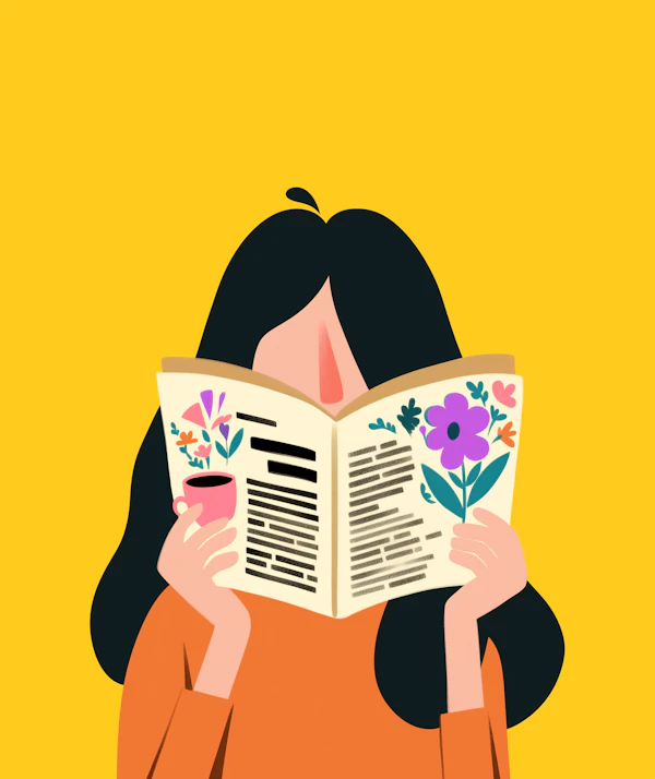 Reading in Cozy Colors