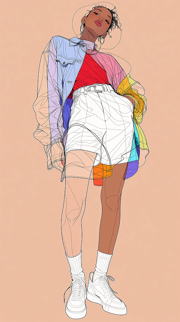 Stylish Individual Portrait
