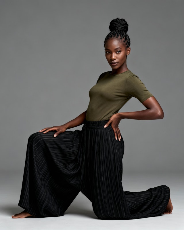 Elegant Fashion Pose